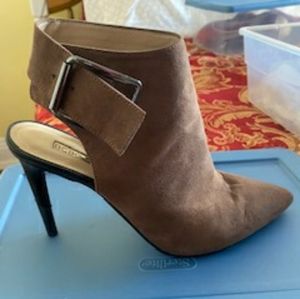 BCBGeneration pointed suede boots with buckle